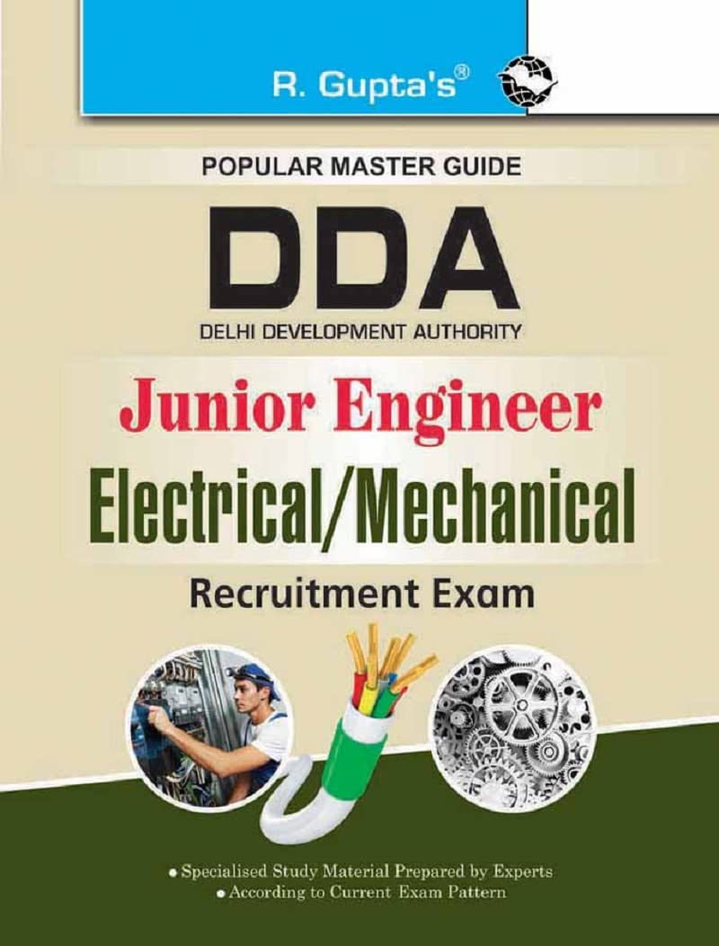 DDA: Junior Engineer (Electrical/Mechanical) Recruitment Exam Guide [Paperback] [Jul 08, 2024] RPH Editorial Board