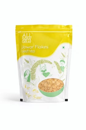 All Sow Great Jowar Flakes Healthy Millet Poha 250 g Pack of 1