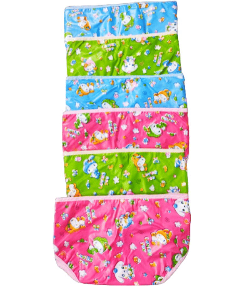 Aurapuro Baby new born washable reusable hosiery cotton cloth langot nappy double layer diaper/ langot 0-6 month (multicolour) pack of 6