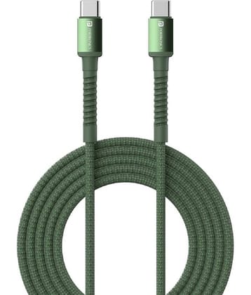 Portronics Green 5 A Type C Cable 1 Meter
