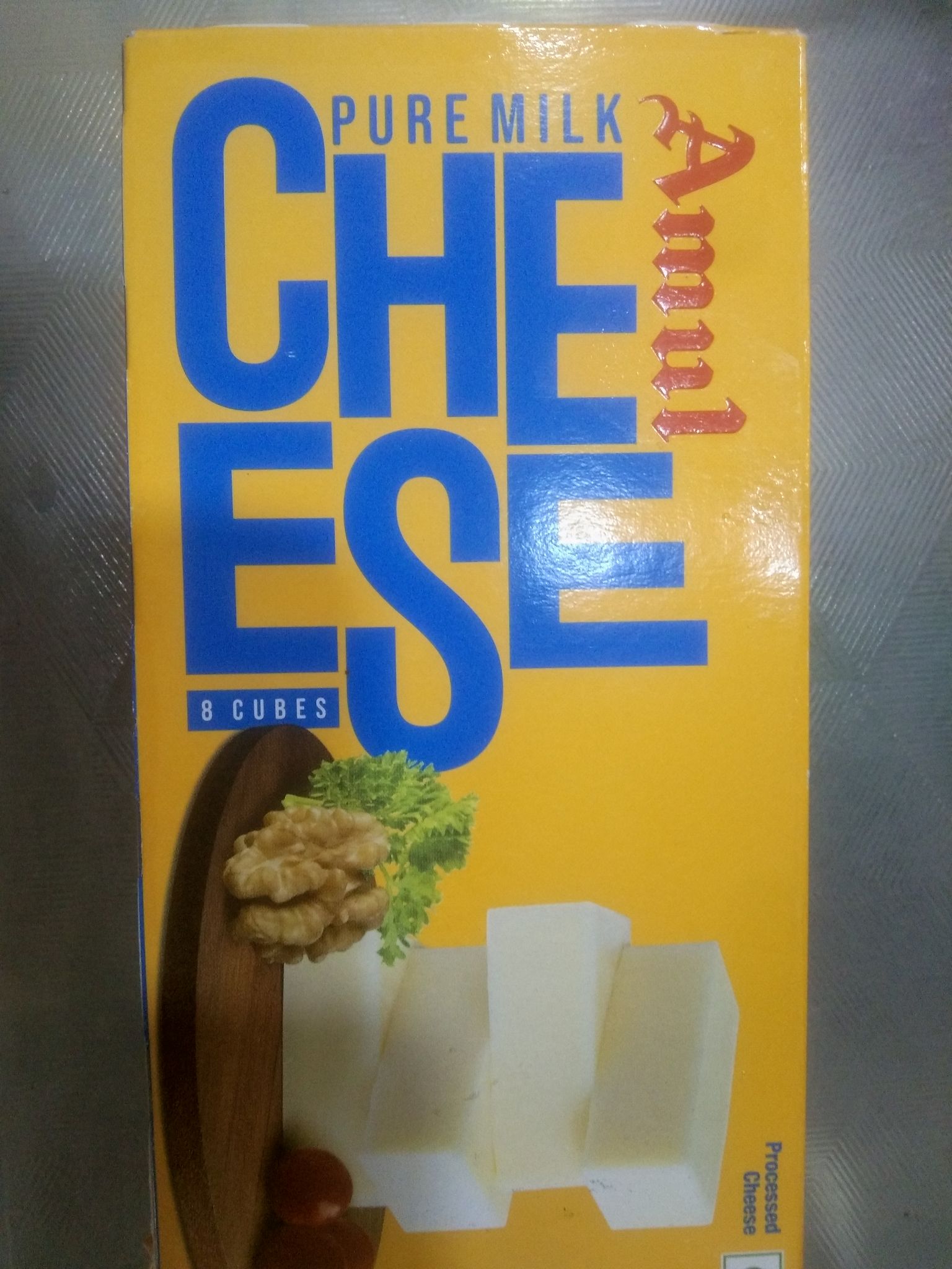 Amul cheese 8 cube 