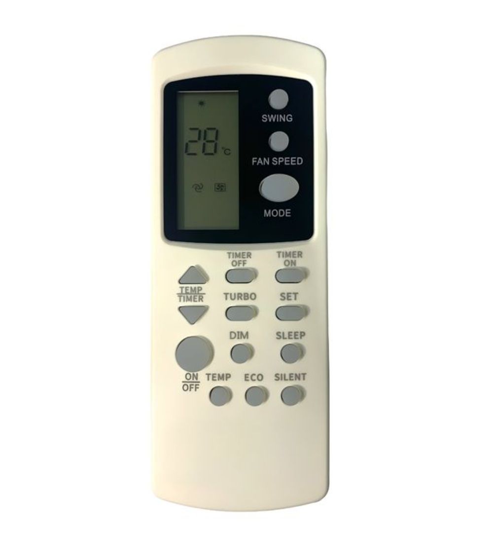 AC Remote No. 210 Compatible-Replacement for Whirlpool AC Remote Control (White)
