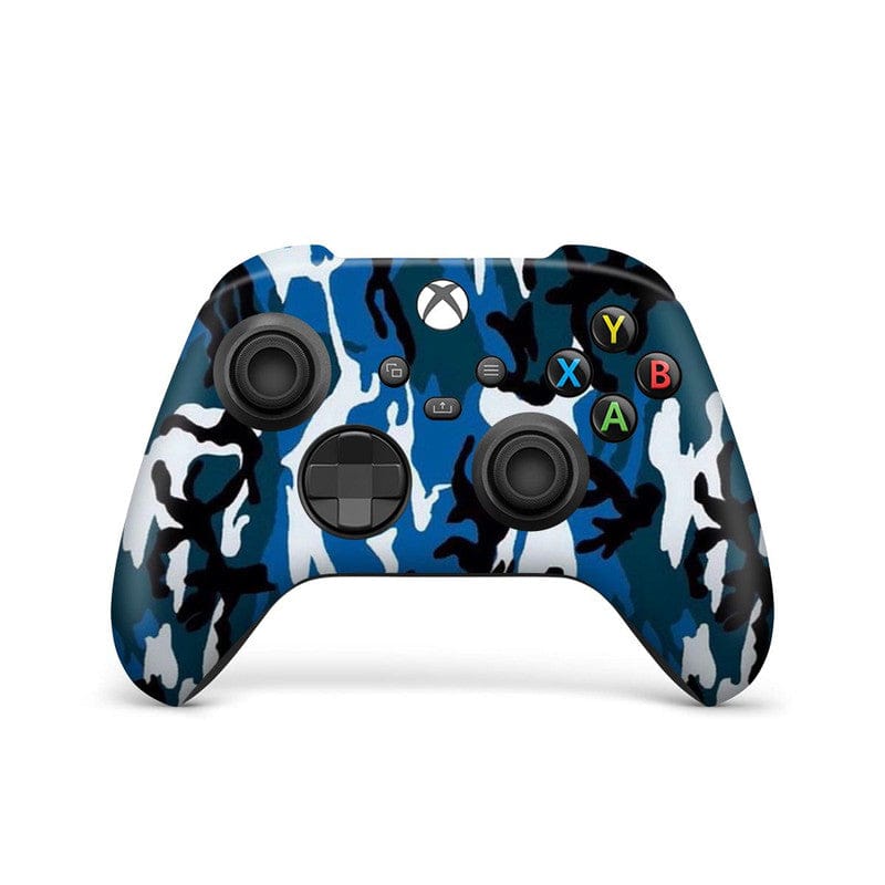 Dark Blue Camo Joystick Controller Skin