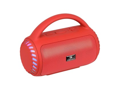 Zebronics Portable Bluetooth Speaker County 5 Plus - Red