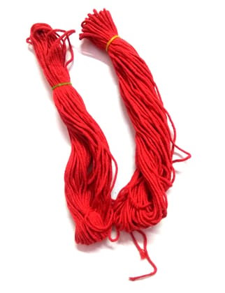 Nawani Religious Red Cotton Thread Nazar Dhaga 25 Metres (2 Set)