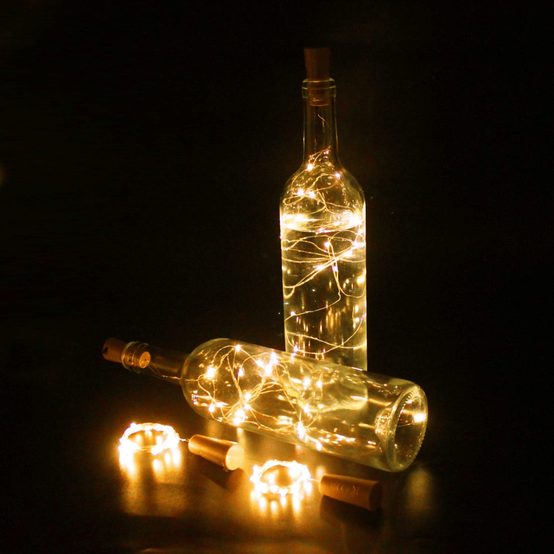 Bottle Cork LED Lights for Multipurpose Use Combo- Set of 4