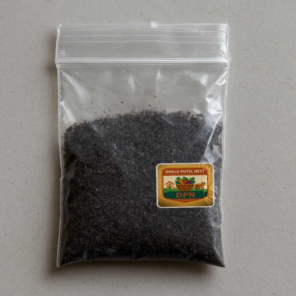 Dhalu Putel Nest's black salt powder