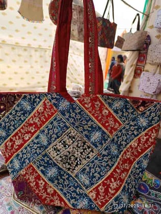 Traditional Embroidered Shoulder Bag