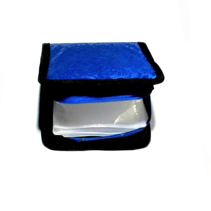 Nawani Pouch for 20 CD CDs Look Cover/Case/Folder/DVD DVDs, Size- 16/16 cm, Colour AS PER Stock Availability