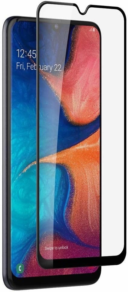 PLUGTECH Advanced Tempered Glass With Anti-Explosion 9H Hardness Edge-To-Edge Coverage Screen Guard for SAMSUNG A50
