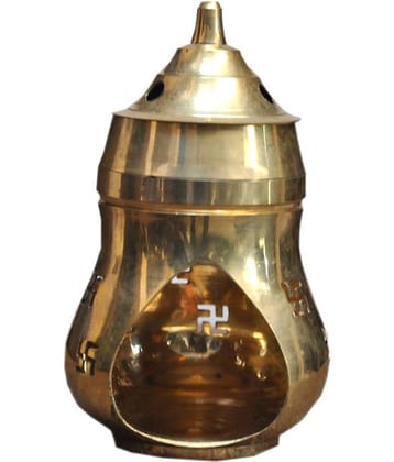Teerth Brass Emporium Glossy Camphor Lamp