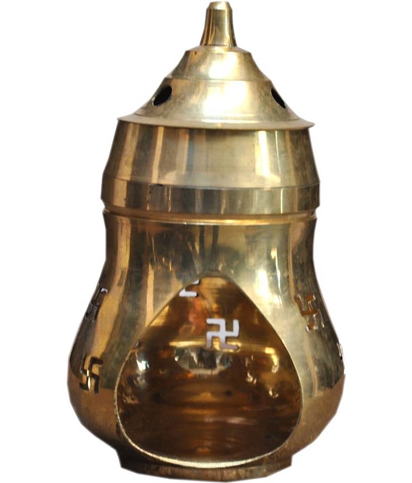 Teerth Brass Emporium Glossy Camphor Lamp