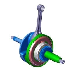 Crankshaft Complete Assembly - Pleasure+ | Maestro Edge - 13000AAL900S