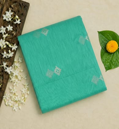 Handloom Chanderi Silk By Cotton Saree