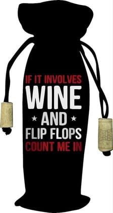 Astara Canvas Wine Bag