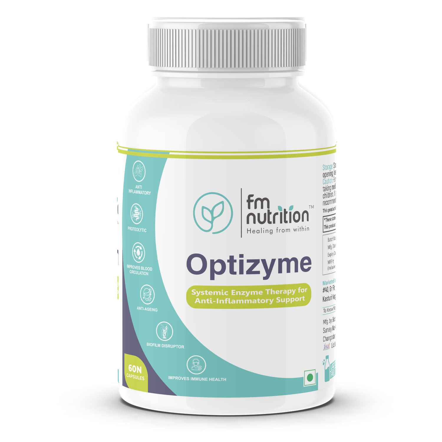 FM Nutrition Pain & Joint Care.| 60 Capsules |