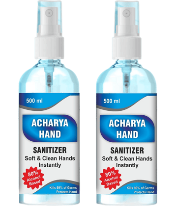 Hindustan Herbal Hand Sanitizer 1000 mL Pack of 2