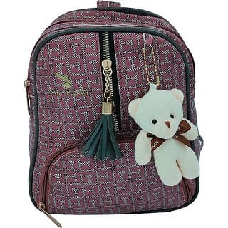 Small 5 L Backpack stylish water proof backpack for girl Waterproof Backpack (Pink, 5 L)