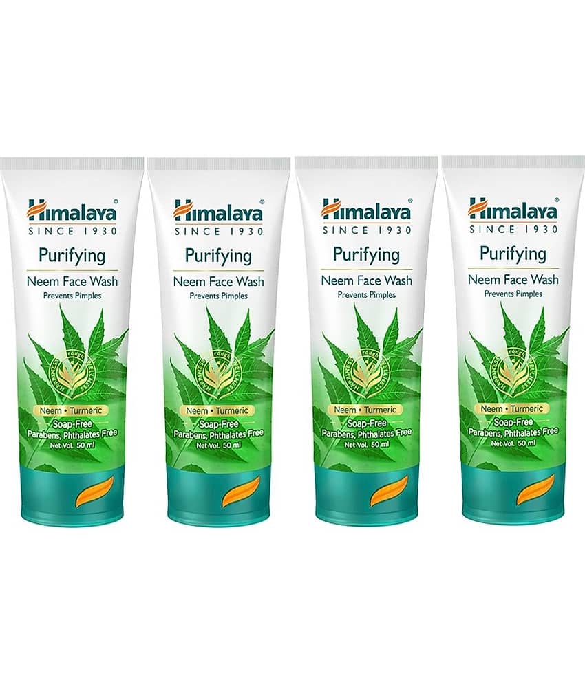 Himalaya - Acne or Blemishes Removal Face Wash For All Skin Type ( Pack of 4 )
