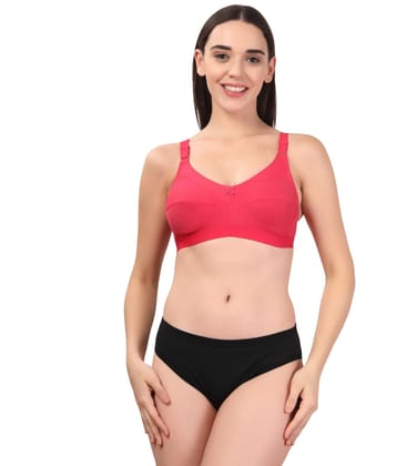 ADORNSTAR Cotton Pack of 3 Bra and Panty Set Fancy Lingerie, Non-Padded, Non-Wired, Daily & Honeymoon Wear ADORNSTAR Cotton Pack of 3 Bra and Panty Set Fancy Lingerie, Non-Padded, Non-Wired, Daily & Honeymoon Wear