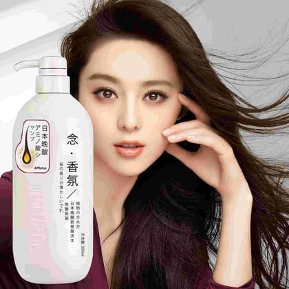 Sakura Shampoo Japanese, Japan Evening Sakura Tree Shampoo, Thick and Smooth Hair Pack of 1