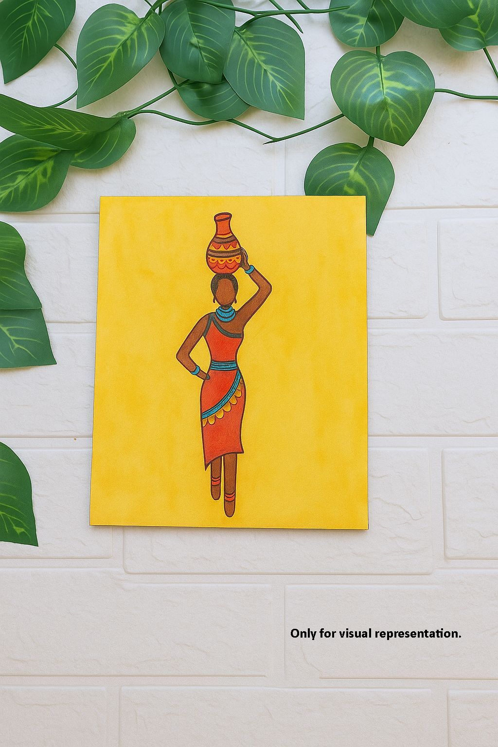 Dbeautify's DIY Traditional Painting – Village Woman