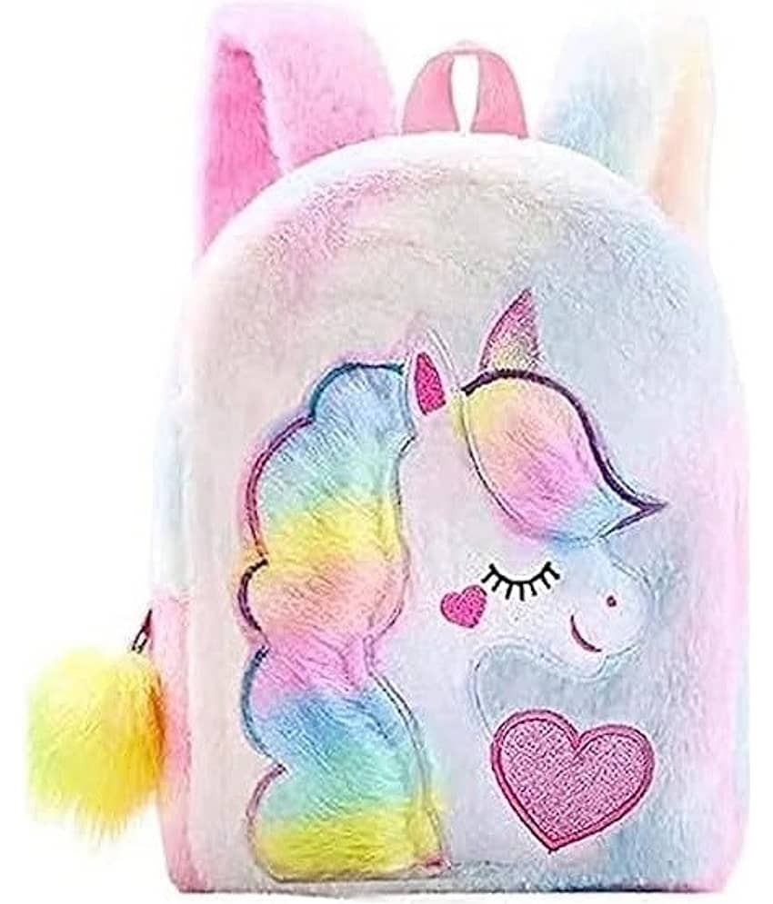 Eclet Multicolor Polyester Backpack For Kids