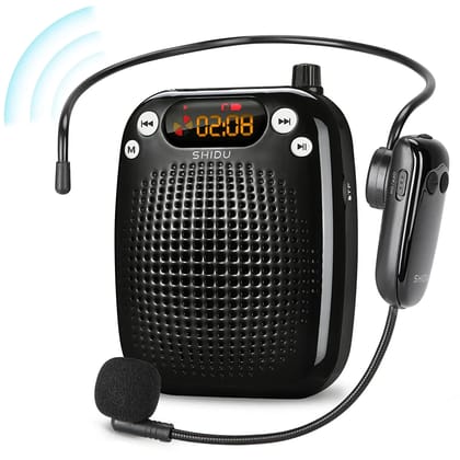 Shidu S611 - Wireless Portable Voice Amplifier with LED Display