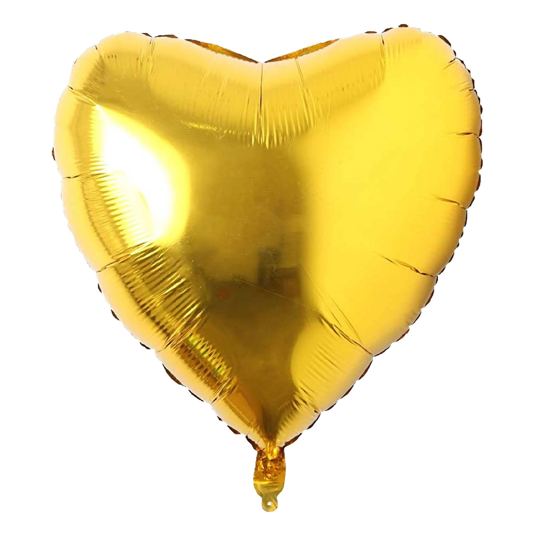 Heart Shape Gold Foil Balloon - 32 inches - 1PC