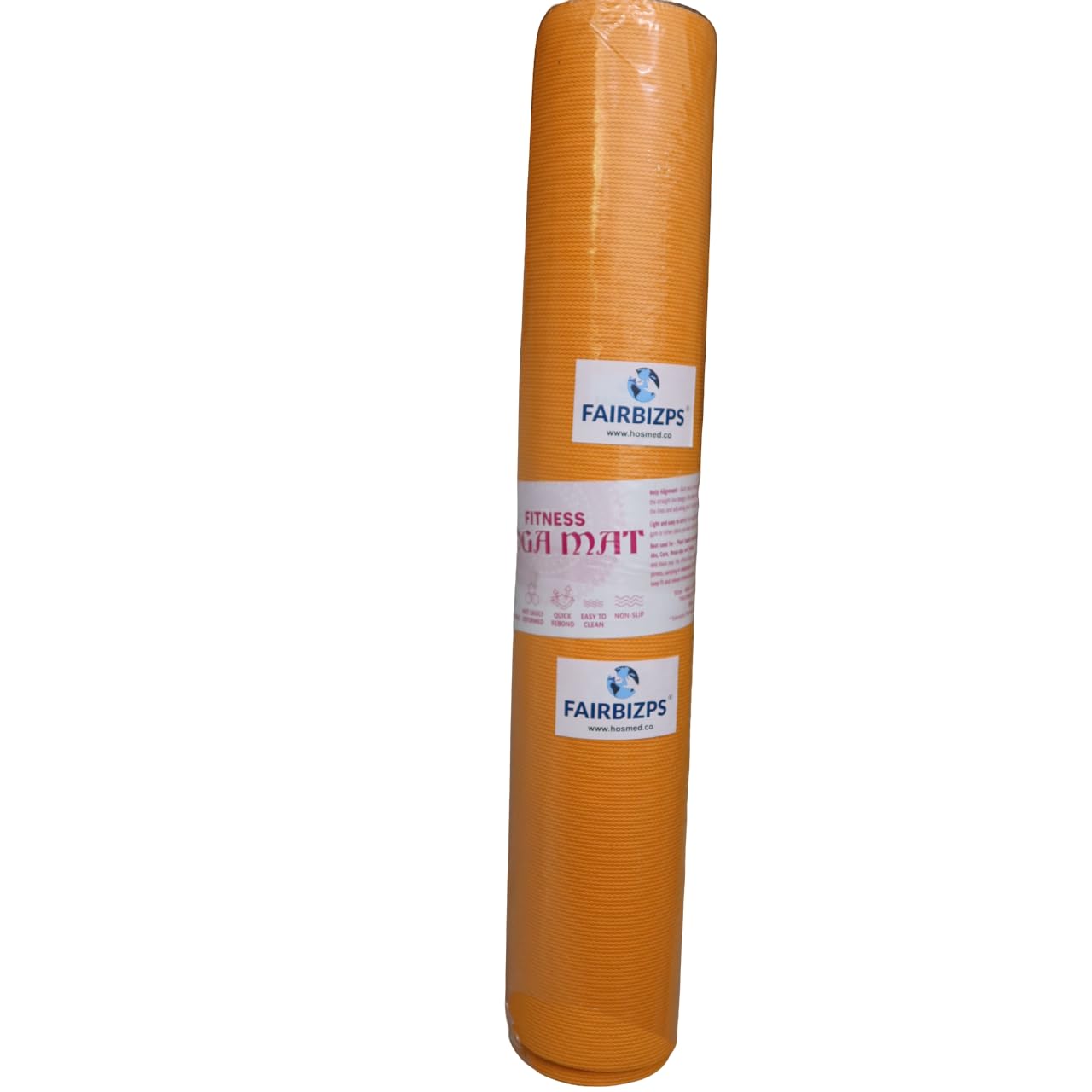 FAIRBIZPS Yoga Mat -4mm For Women Yoga Mat for Men Exercise mat for home workout yoga Mat for women GYM Mat