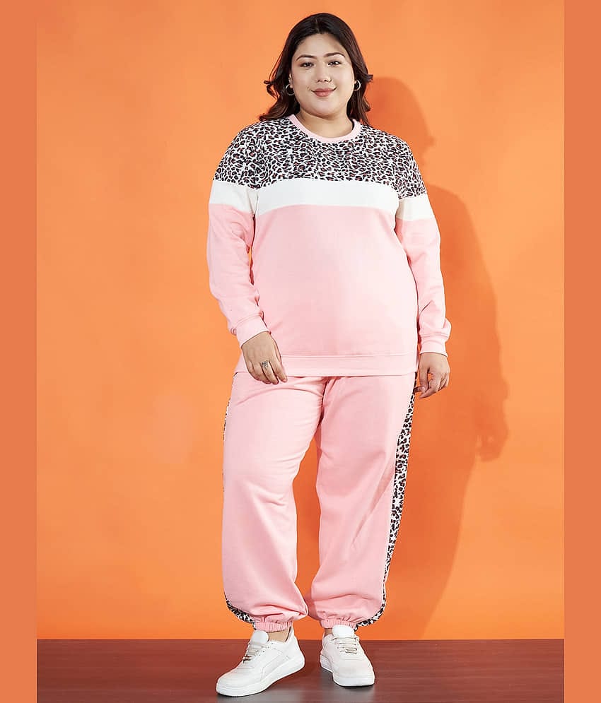 AUSTIVO Women Printed Top With Trousers Co-Ord Set ( Olive )