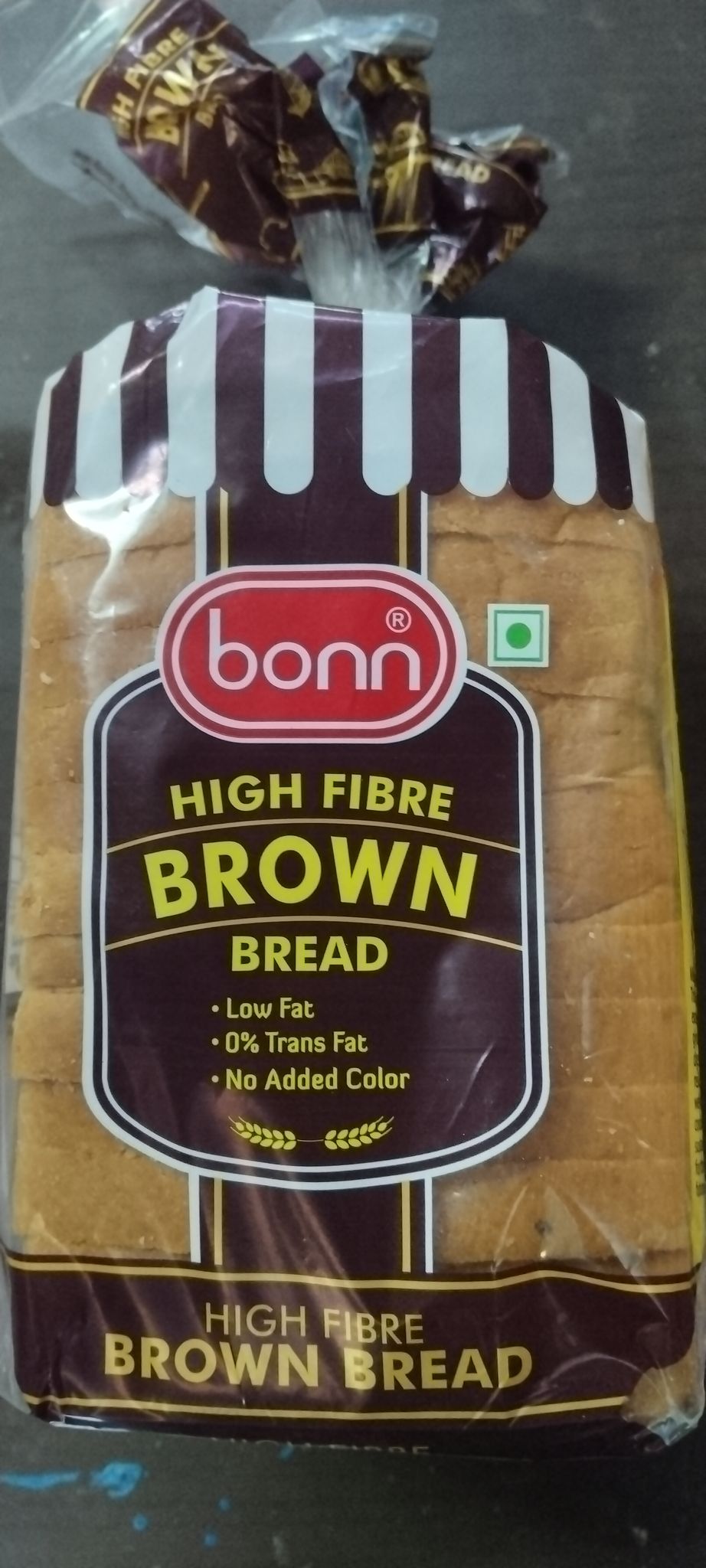 Bonn high fibre brown bread 