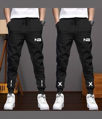 Lieo Trend Multicolor 7 Polyester Men's Sports Trackpants ( Pack of 2 )