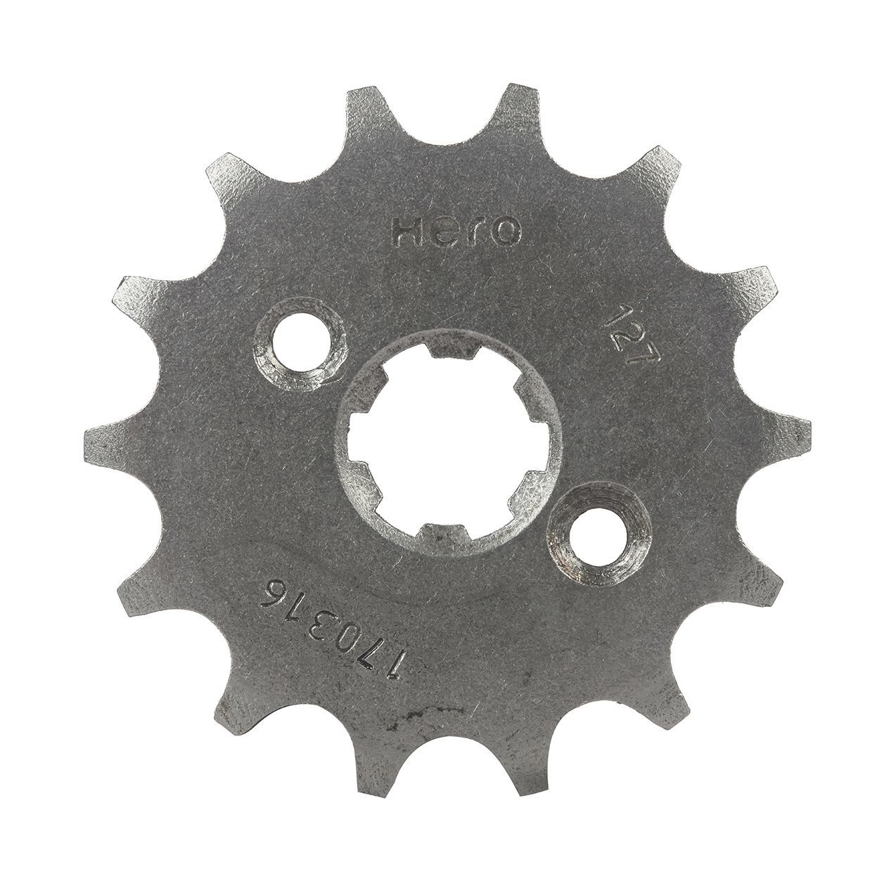 Hero Genuine Drive Sprocket (14T) for HF 100 | HF Deluxe | Splendor Plus | Passion Pro | Passion Xpro | HF Dawn | Splendor Pro | Splendor NXG | OEM Fit Accuracy - 23801178000S
