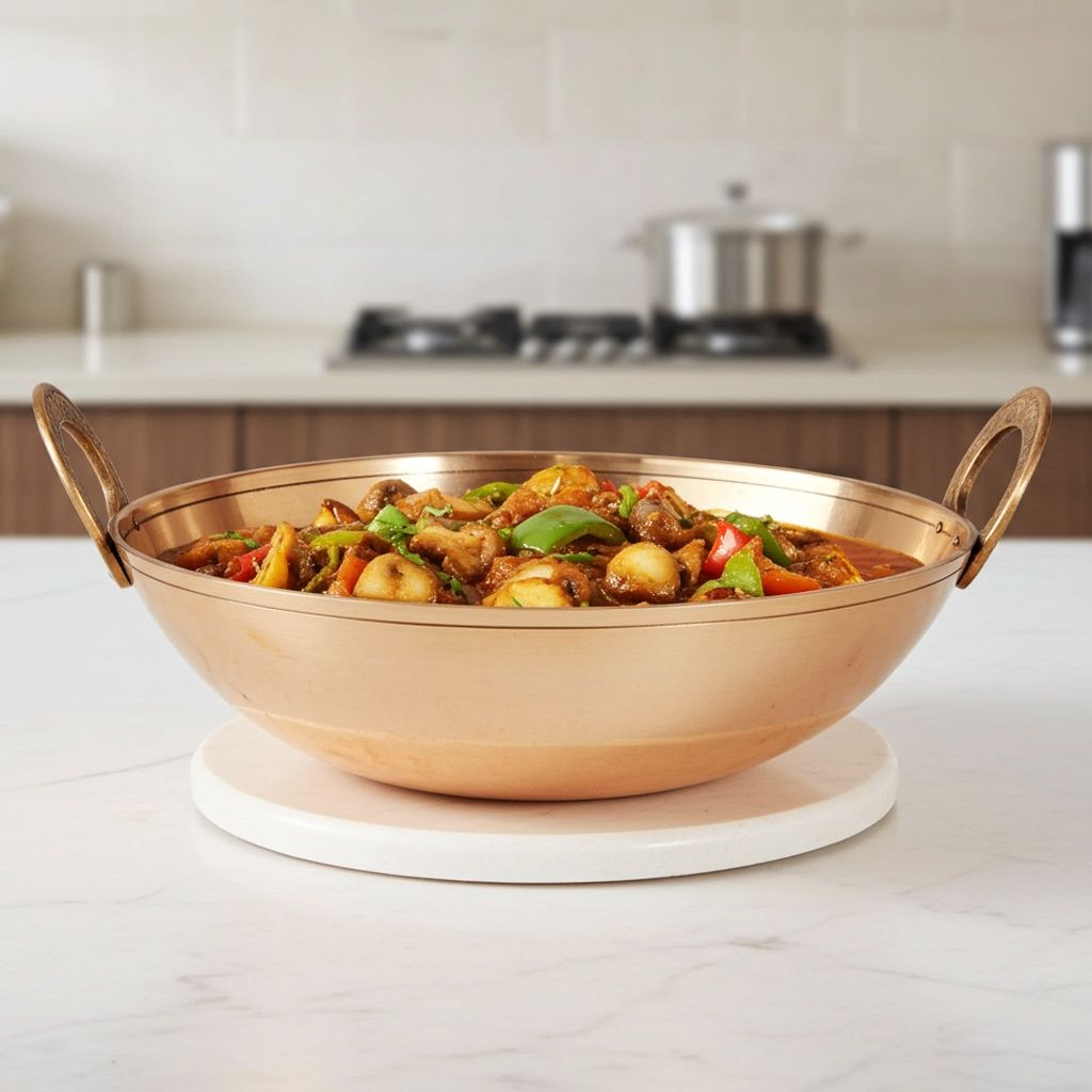 Brass Kadai, 2.25 Liter (ZMAS270 D)