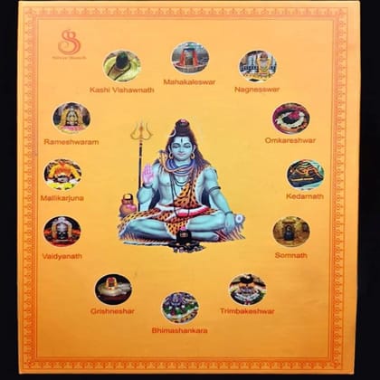 12 shiva  jyotirling coin pack