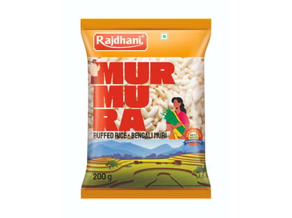 Rajdhani Bengali Muri / Puffed Rice 200g Rajdhani Bengali Muri / Puffed Rice 200g
