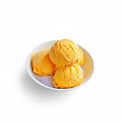 Mango Ice Cream - 10 kg - One serving bowl