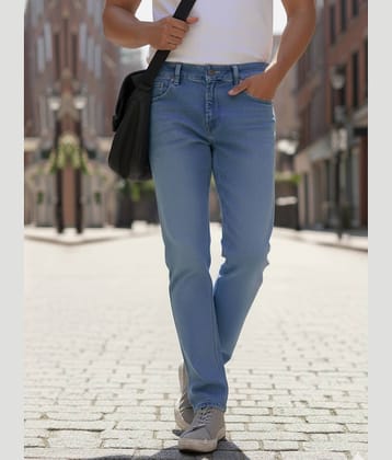 Rigo Regular Fit Dyed Men's Jeans - Sea Blue ( Pack of 1 )