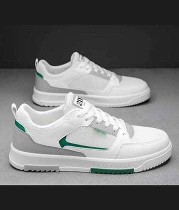AIRBELL 08-ARROW-WHITE White Men's Sneakers