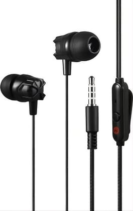 MZ M105 Stereo Earphone - Grey with Strong Bass & High Definition Sound Quality