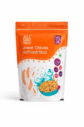All Sow Great Jowar Chivda Healthy Millet Namkeen Snack 200 g Pack of 1
