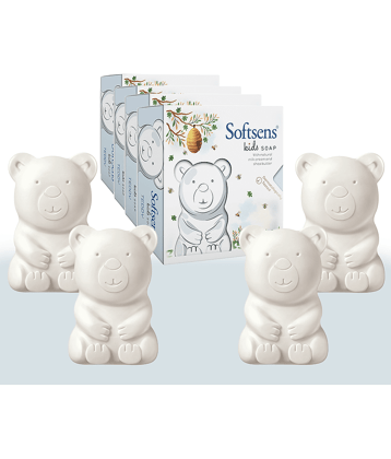 Softsens Baby Soap 75 g ( 4 pcs )