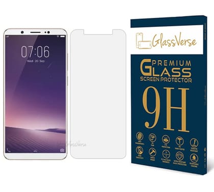 GlassVerse 9H Tempered Glass For Vivo V7 Plus Smartphone(Pack Of 1) With Free Installation Kit Full Screen Protector If Received Damaged-5.99 Inch GlassVerse 9H Tempered Glass For Vivo V7 Plus Smartphone(Pack Of 1) With Free Installation Kit Full Screen 