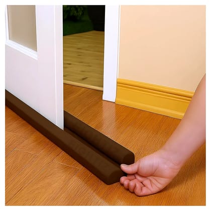 Eightiz Door Guard - Bottom Seal Strip Gap Filler for Doors (colour - multi) by Ruhi Import Store