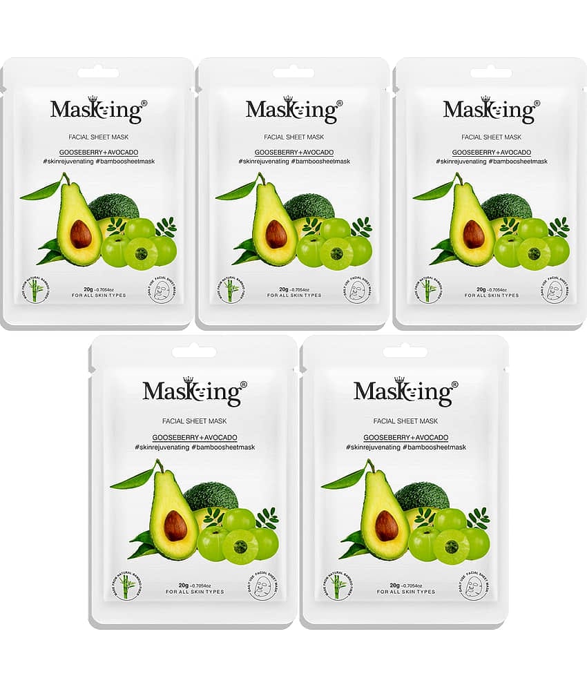 Masking - Radiant Glow Sheet Mask for All Skin Type ( Pack of 1 )