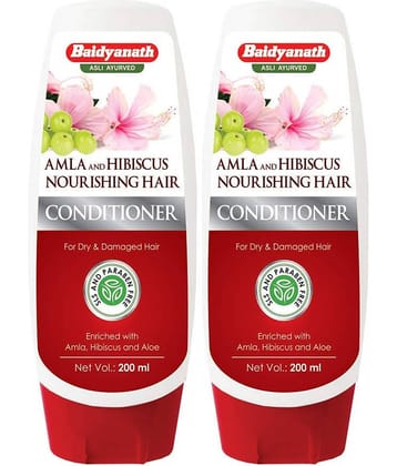 Baidyanath Amla & Hibiscus Hair Conditioner Liquid 200 Ml Pack of 2