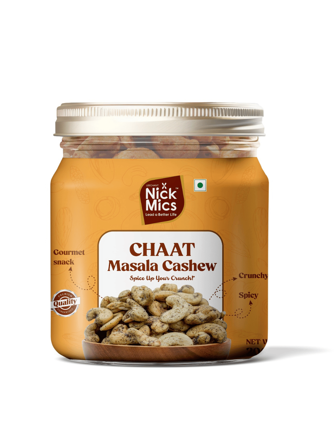 Nickmics Chaat Masala Cashew-150g