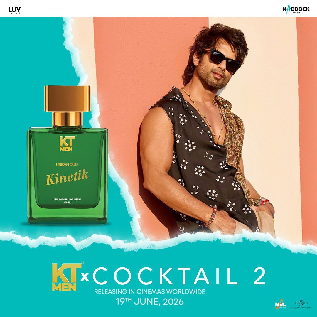 KT Men (Cocktail 2 edition) Urban Oud Kinetik Perfume - 100ml