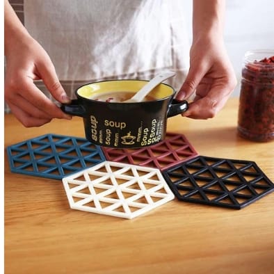 PVC Tea Coaster  Anti-Slip Heat-Resistant Mat
